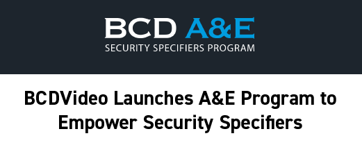 BCD Launches A&E Program to Empower Security Specifers Logo