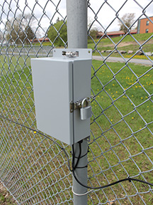 FlexZone - Ranging fence-mounted intrusion detection sensor Logo