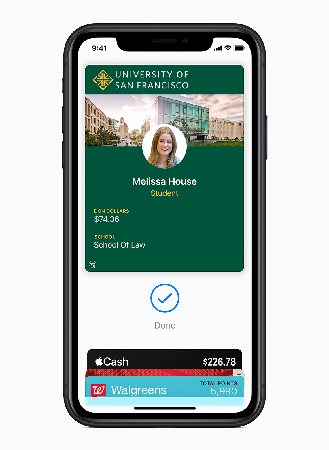 Higher Education: Mobile Student ID Logo