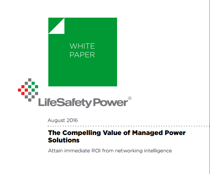 Calculating Managed Power's Return On Investment (ROI) Logo