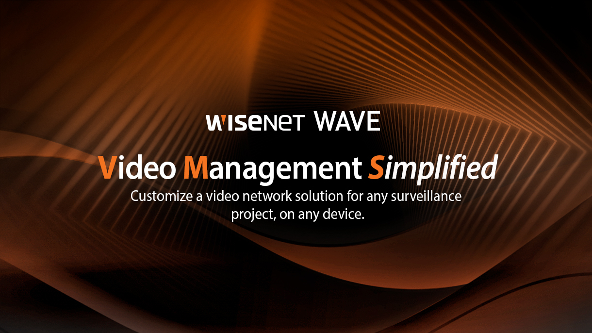 WAVE - Video Management Simplified - recording solutions Logo