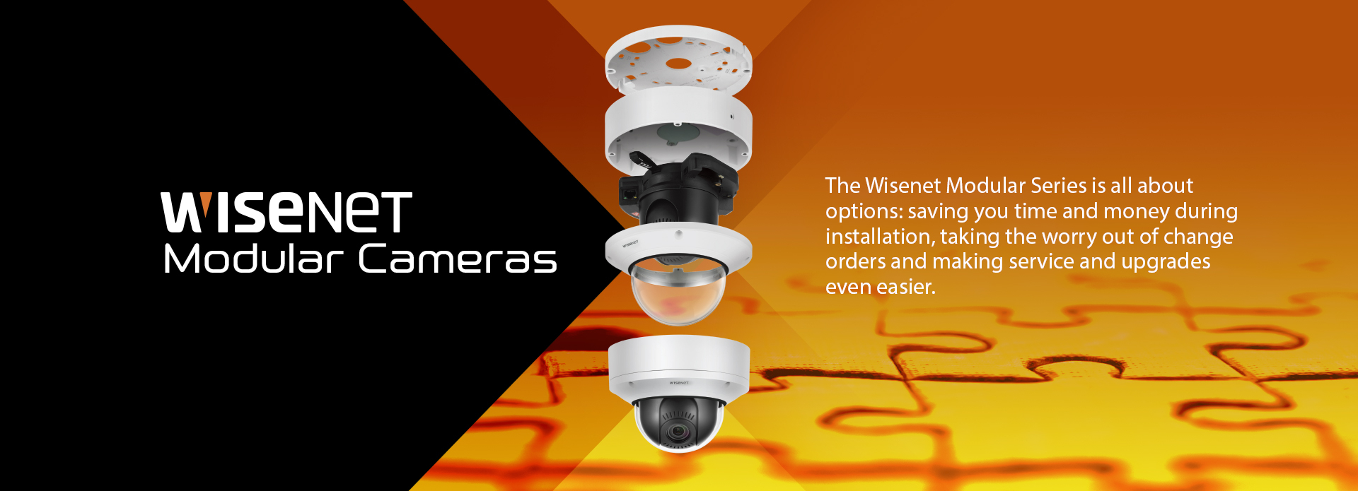 Wisenet Modular Cameras Series Logo