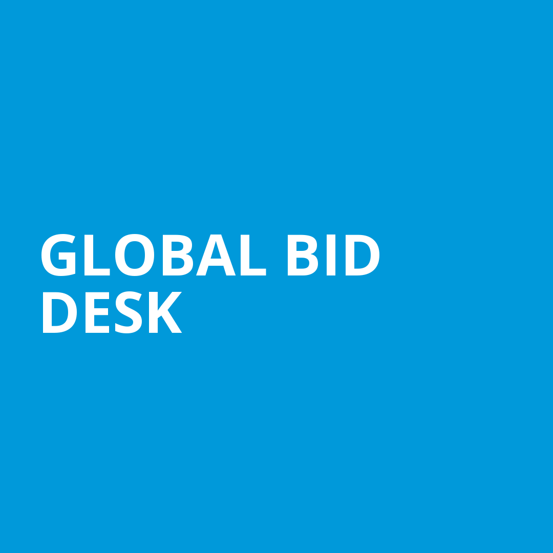 Win Business with the Global Bid Desk Logo