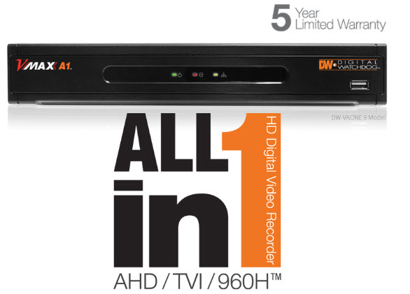 VMAX All-in-One Universal HD Digital Video Recorder Logo