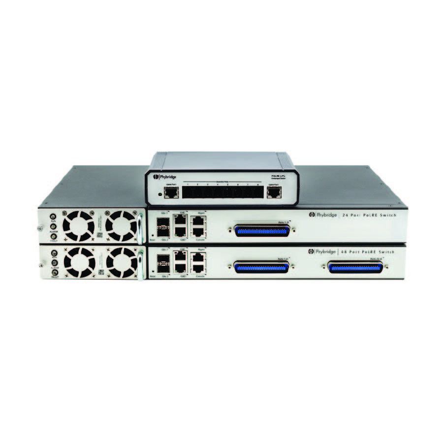 Ethernet and PoE over Single-Pair UTP - PoLRE Family Logo